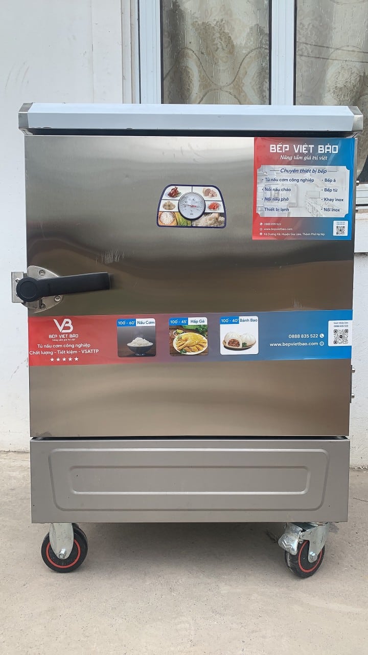 Tủ Cơm 6 Khay Dùng Điện